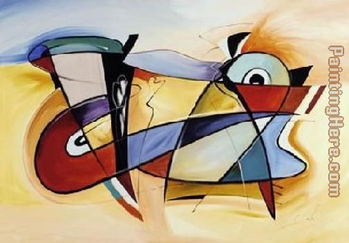 Playing Hide & Seek painting - Alfred Gockel Playing Hide & Seek art painting